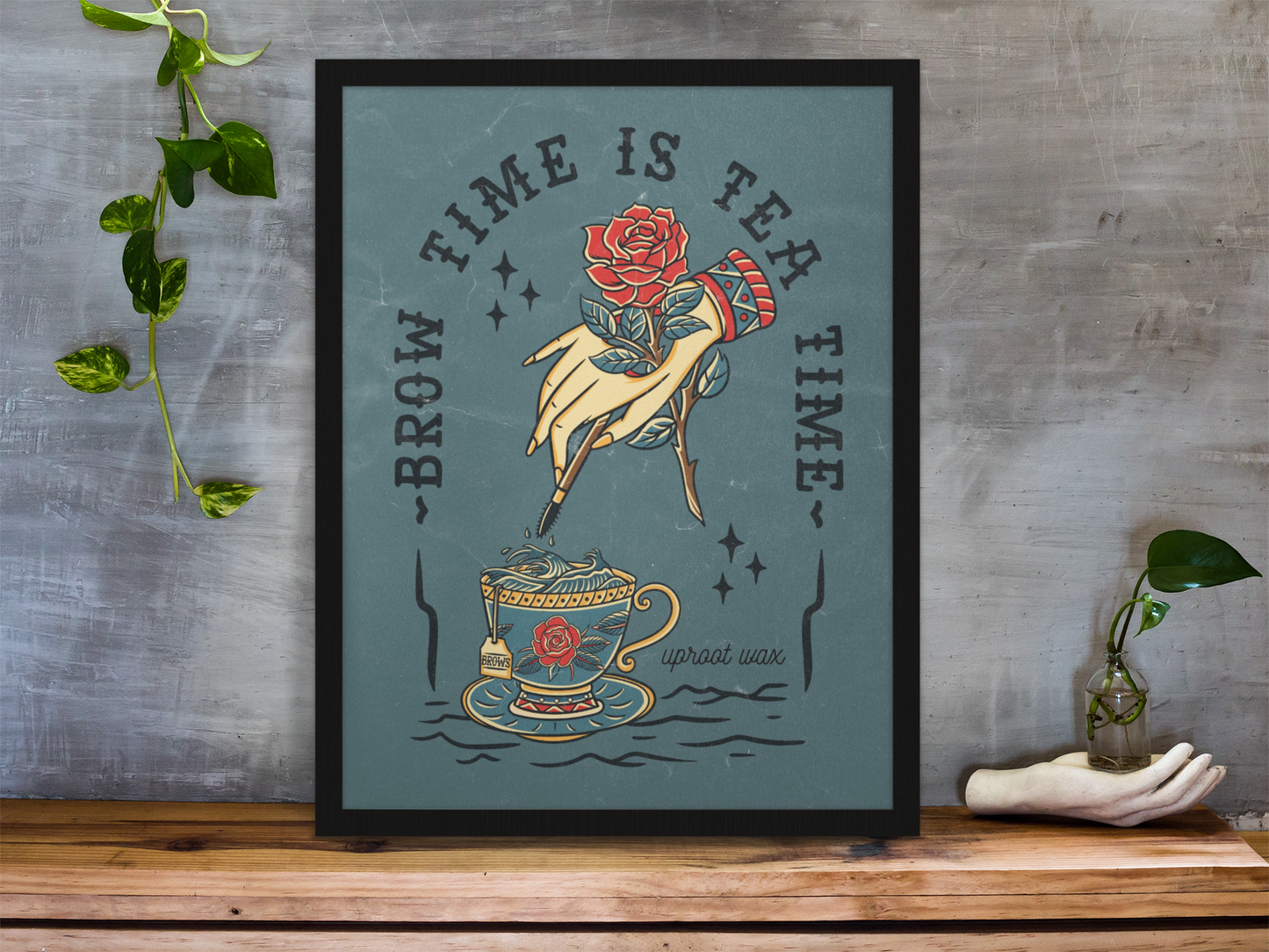 Brow Time is Tea Time *Digital Download*